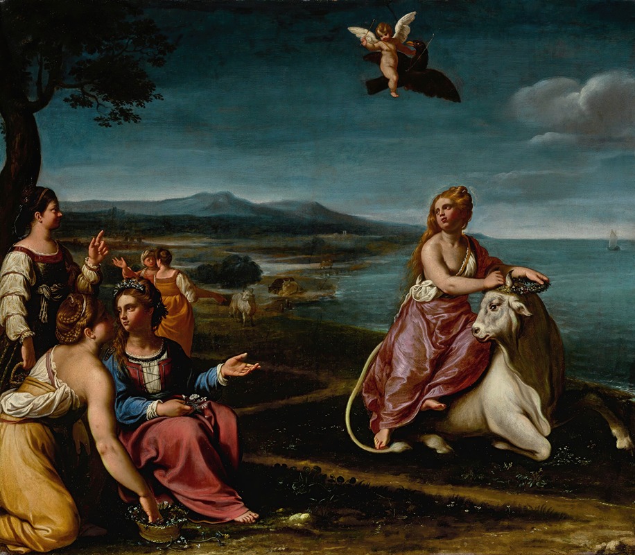 The Rape Of Europa — Antiveduto Gramatica
