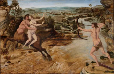 Hercules and Deianira by Antonio del Pollaiuolo — digital art print download