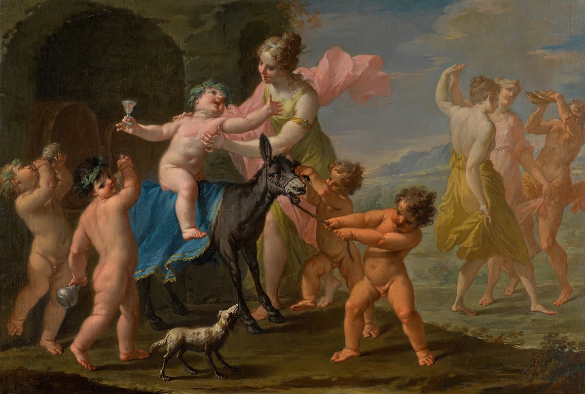 The Procession Of Bacchus by Clemente Ruta — digital art print download