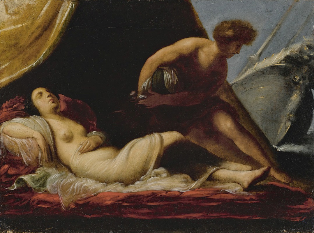 Theseus Abandoning Ariadne by Francesco Montelatici — digital art print download