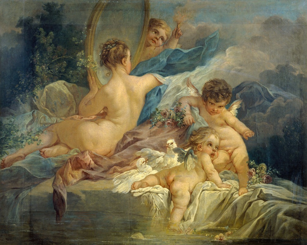 La toilette de Vénus by Франсуа Буше — digital art print download