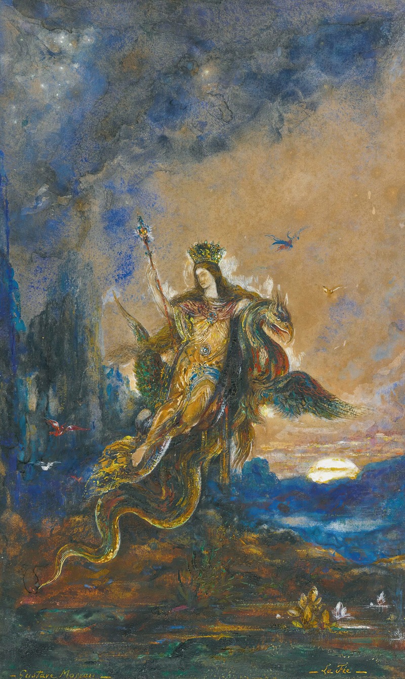 La Fée by Гюстав Моро — digital art print download
