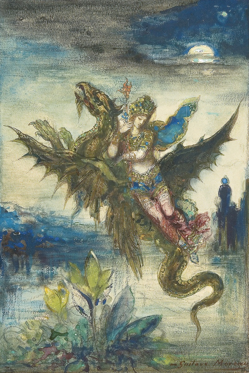 Dream Of The Orient — Гюстав Моро