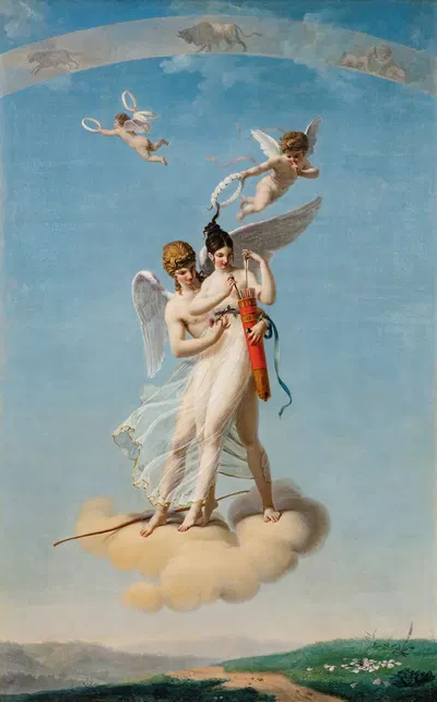 The Four Seasons-Summer by Жан Батист Дебре, 1804 — digital art print download