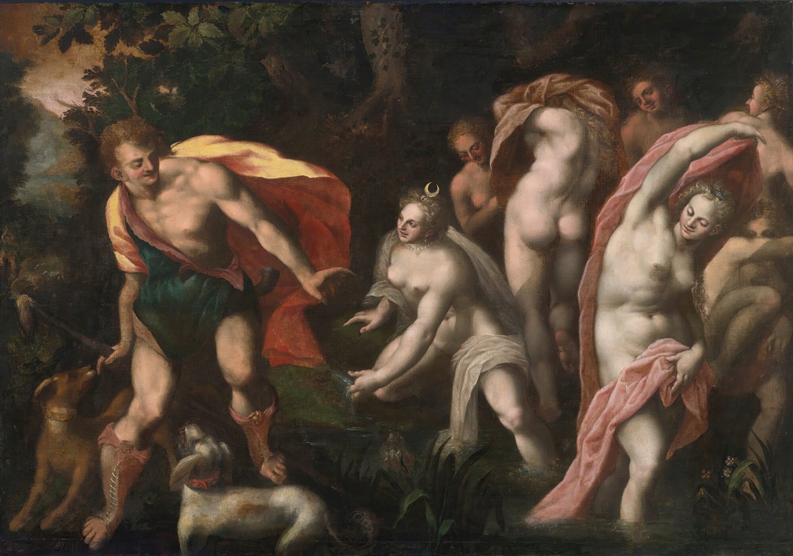 Diana And Acteon by Joseph Heintz The Elder — digital art print download
