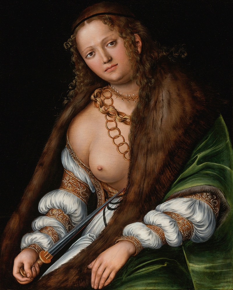 Lucretia by Лука Кранах Старший — digital art print download