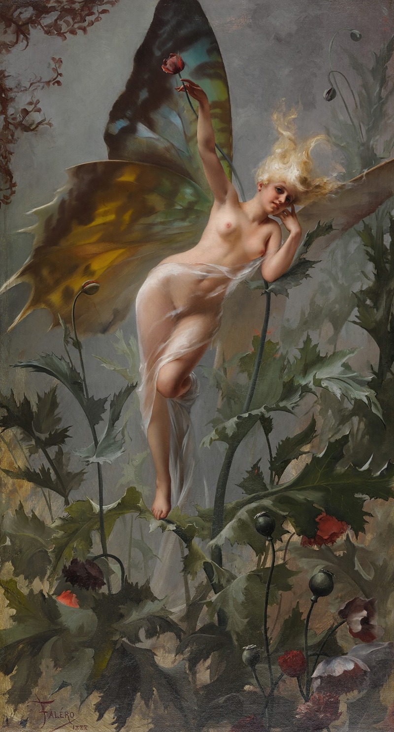 The Poppy Fairy — Luis Ricardo Falero