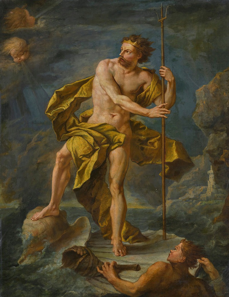 Neptune by Неаполитанская школа — digital art print download