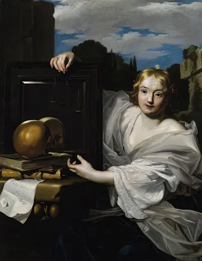 An Allegory Of Wisdom by Nicolas Regnier, 1626 — digital art print download