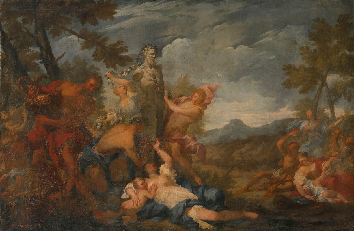The Crowning Of Bacchus — Pietro Dandini