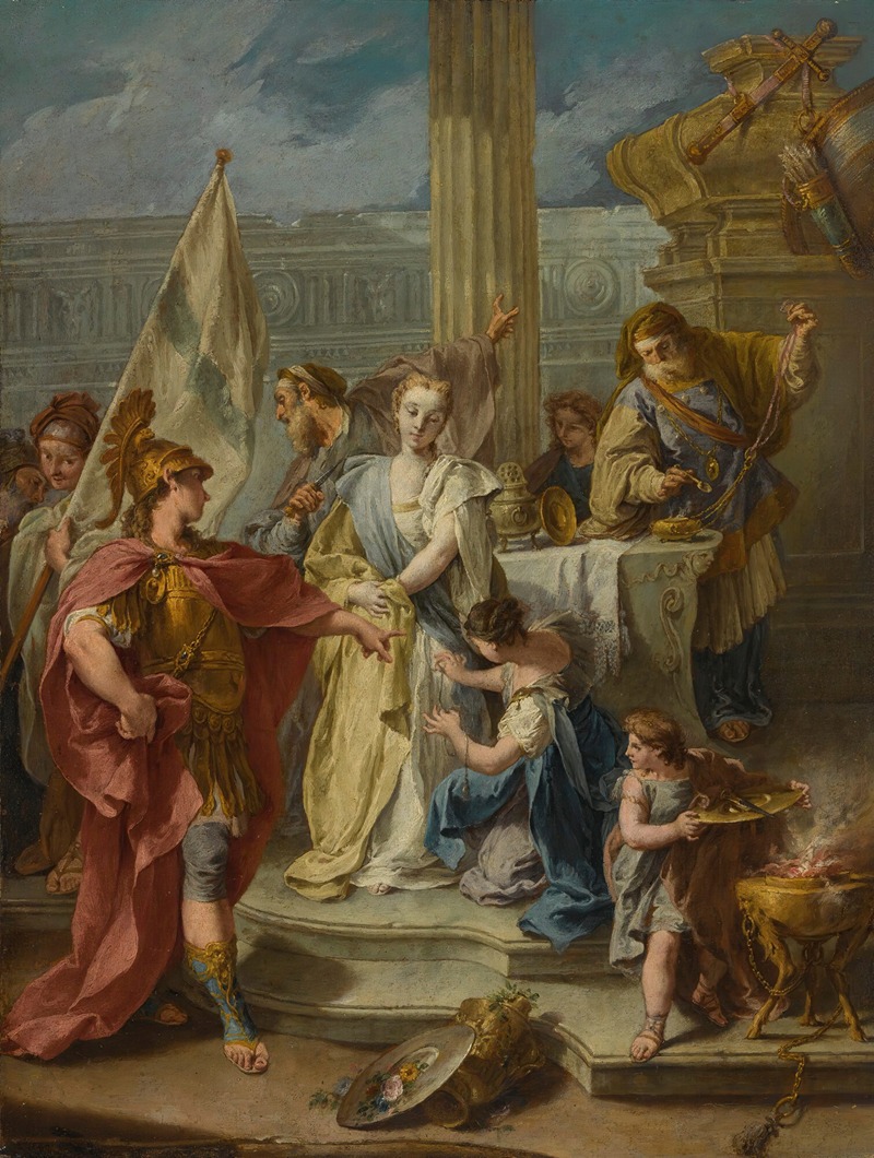 The Sacrifice Of Polyxena — Giovanni Battista Pittoni