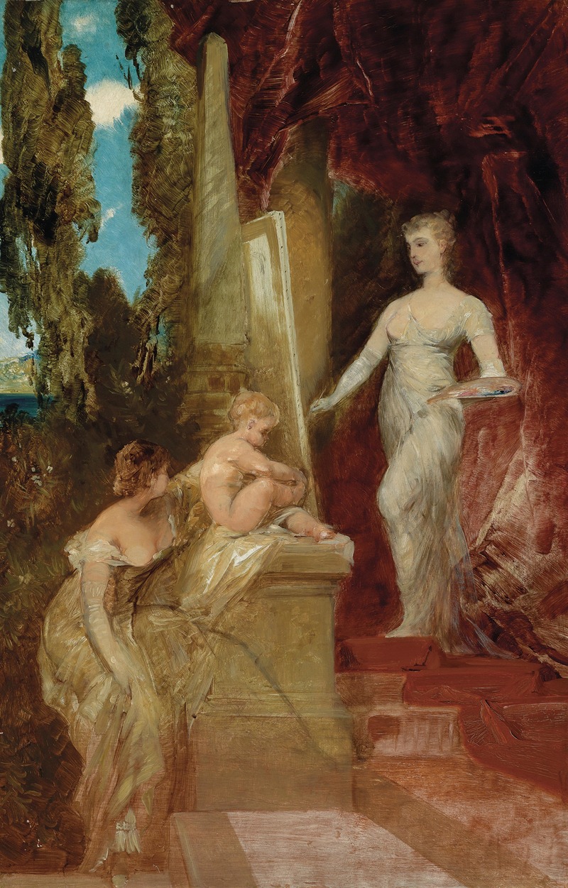 Allegorie Der Malerei by Ганс Макарат — digital art print download