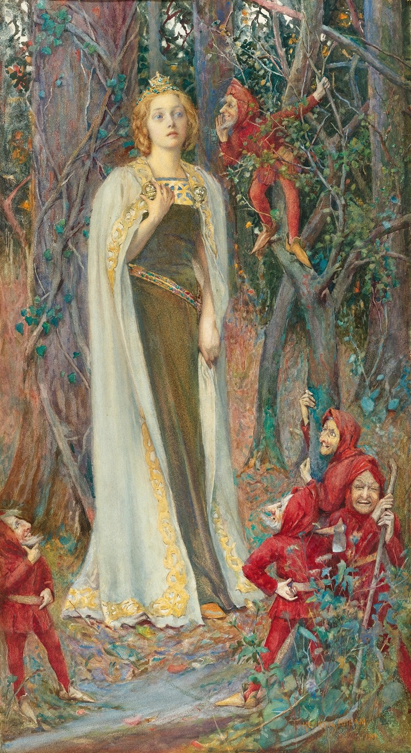 Once Upon A Time by Генри Мейнелл Реам — digital art print download