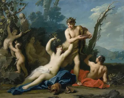 Bacchus And Ariadne by Jacopo Amigoni — digital art print download