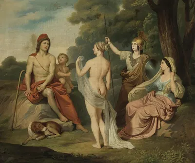 The Judgment Of Paris by Жак Луи Давид — digital art print download