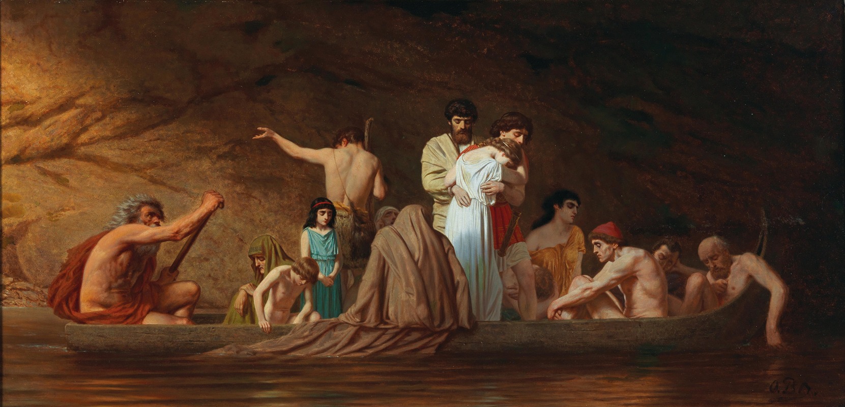 The Barque Of Charon — Otto Brausewetter