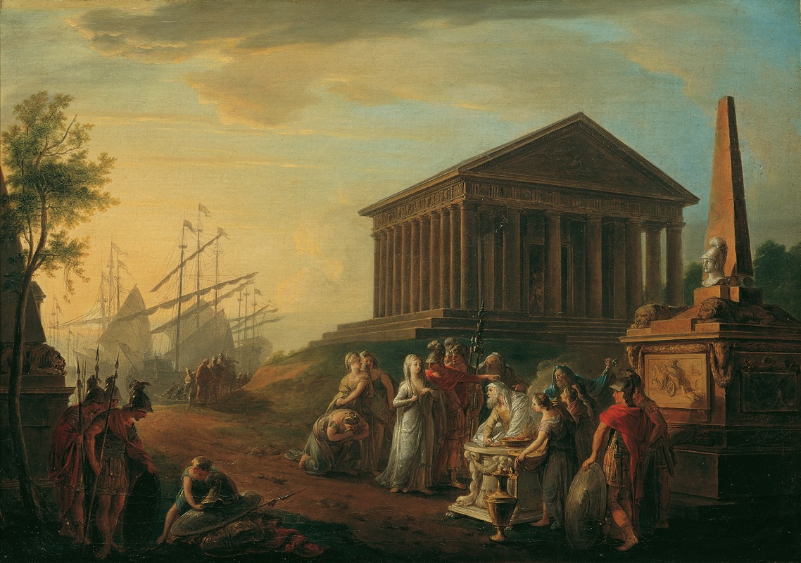 The Sacrifice Of Polyxena — Vinzenz Fischer