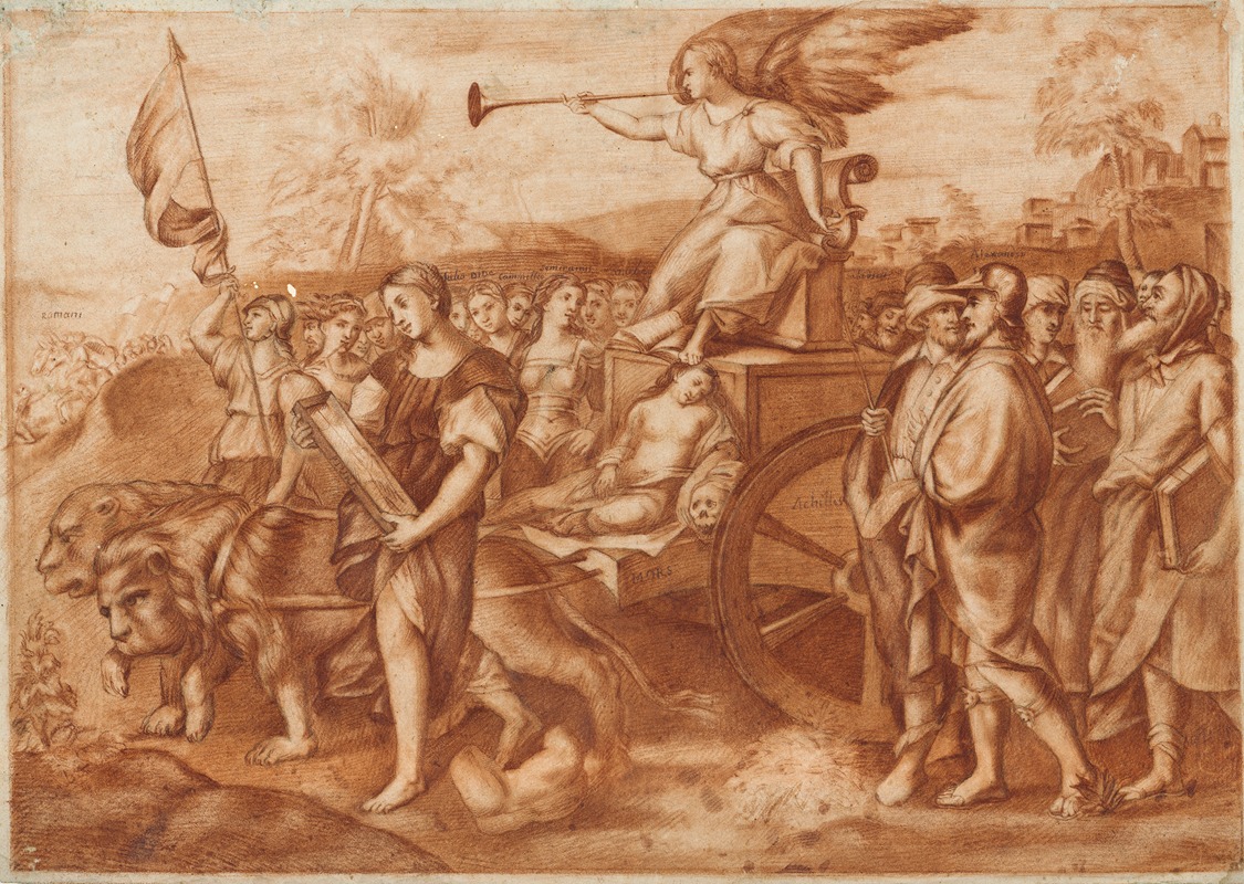 Triumph der Fama by Bonifacio Veronese — digital art print download