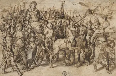 Triumph of chastity by Кристоф Мурер — digital art print download
