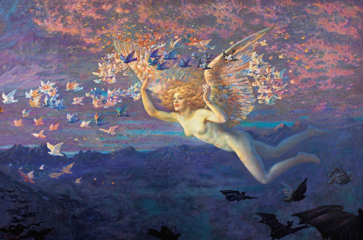 Wings Of The Morning — Edward Robert Hughes