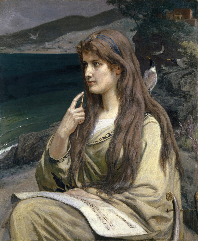 The Seer Woman by Эрнст Штюкельберг, 1896 — digital art print download
