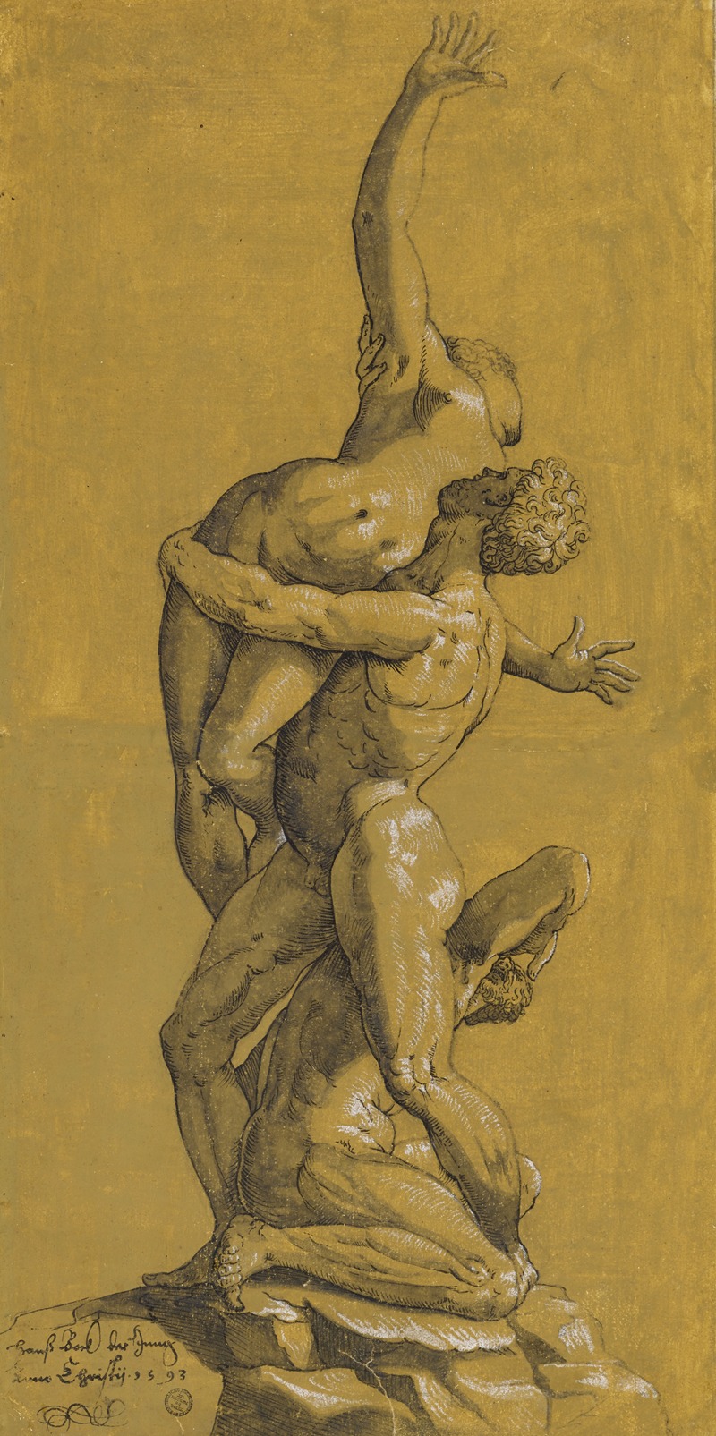 Der Raub der Proserpina by Hans Bock the younger, 1593 — digital art print download