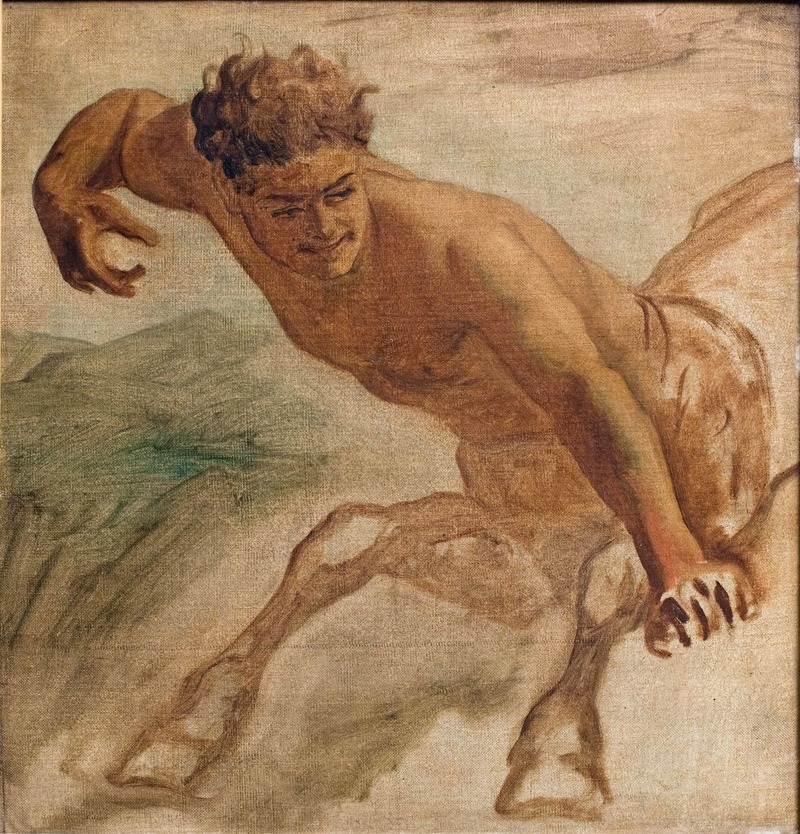 Centaur by Людвиг Абелин Шу, 1865 - 1866 — digital art print download