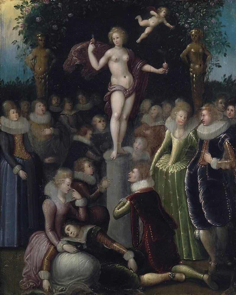 Homage to Venus by Луи де Кольери, 1585 – 1621 — digital art print download
