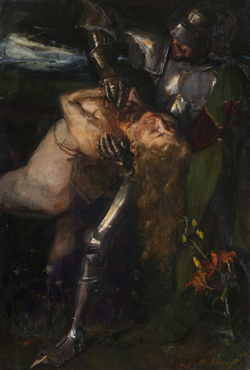 Lady Adventure by Max Slevogt, 1894 — digital art print download