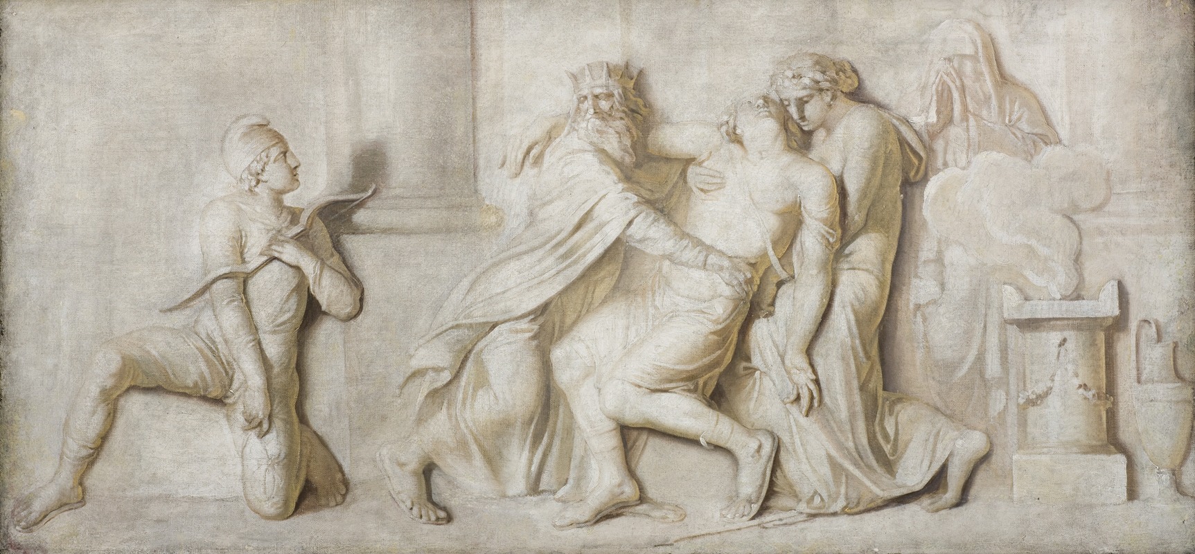 The Death of Achilles — Nicolai Abildgaard