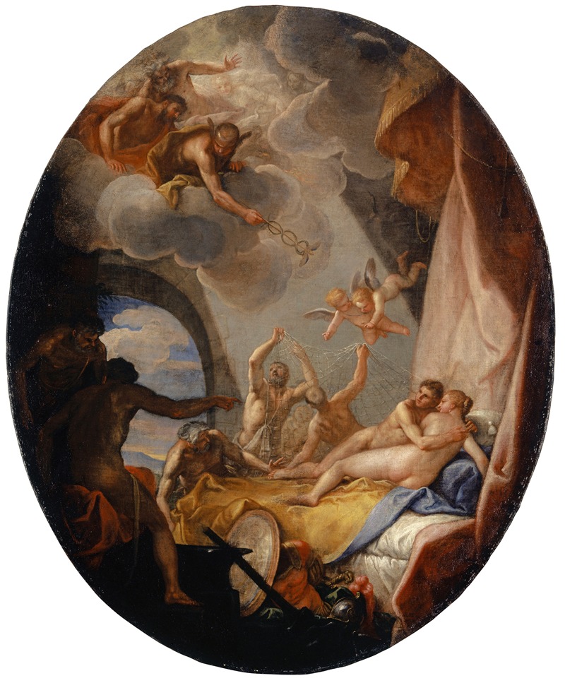 Mars and Venus Surprised by the Gods — Nicolò Bambini