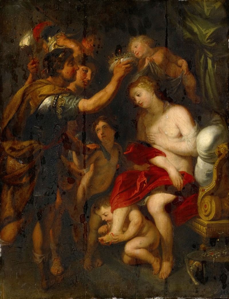 Alexander and Roxana by Аноним — digital art print download