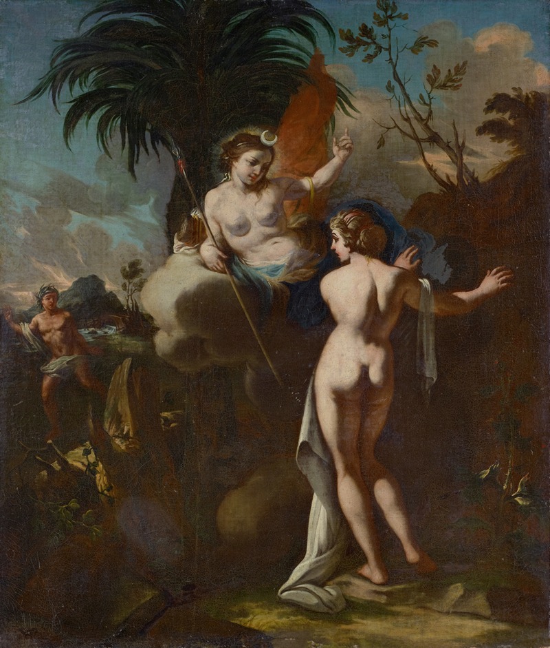 Diana and Actaeon by Anonymous — digital art print download