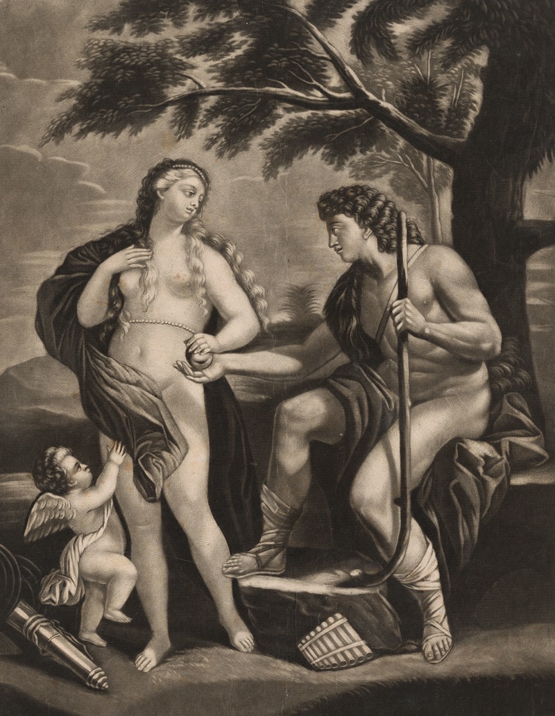 Judgment of Paris by British 18th Century — digital art print download