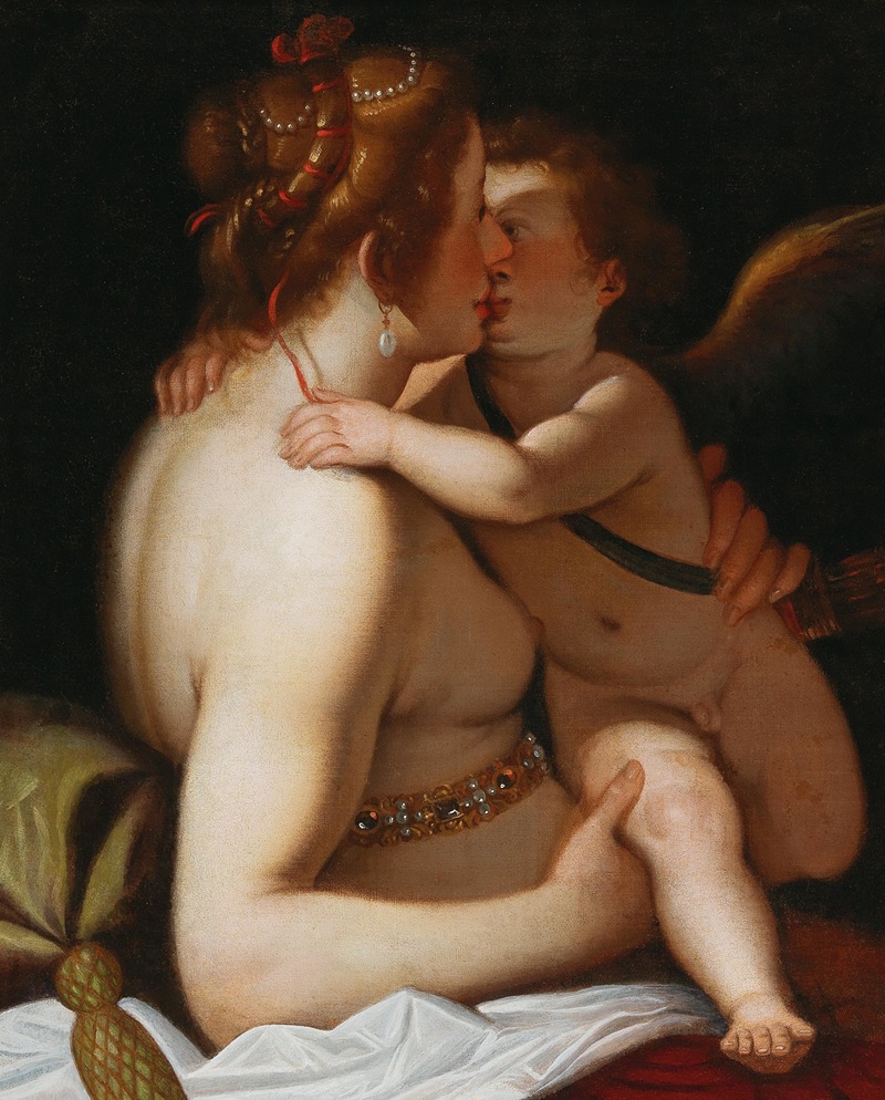 Venus and Cupid by Giovanni Battista Paggi — digital art print download