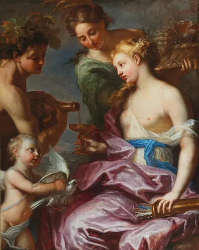 Sine Cerere et Baccho friget Venus by Ян ван Дален — digital art print download