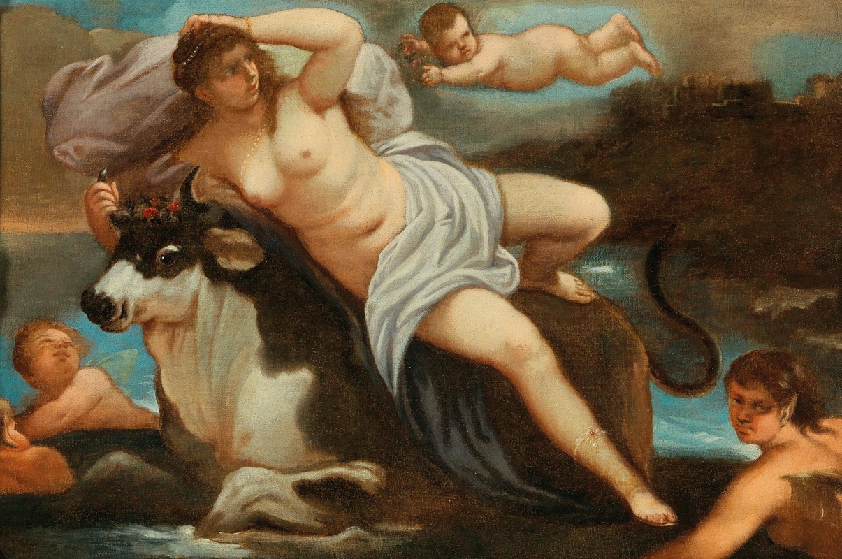The Rape of Europa — Neapolitan School