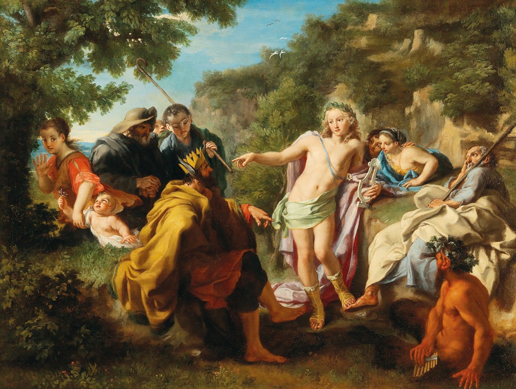 The Judgement of Midas — Pietro Bianchi