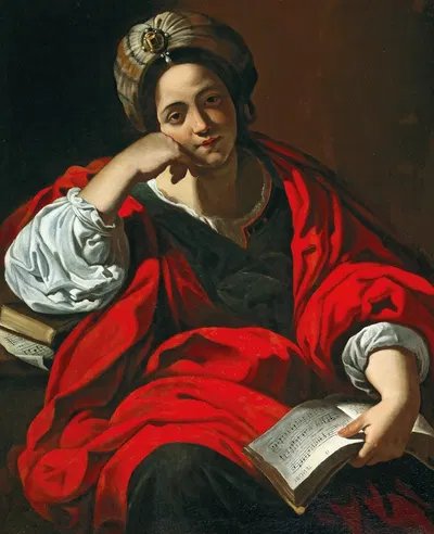 An Allegory of Music by Rutilio Manetti — digital art print download