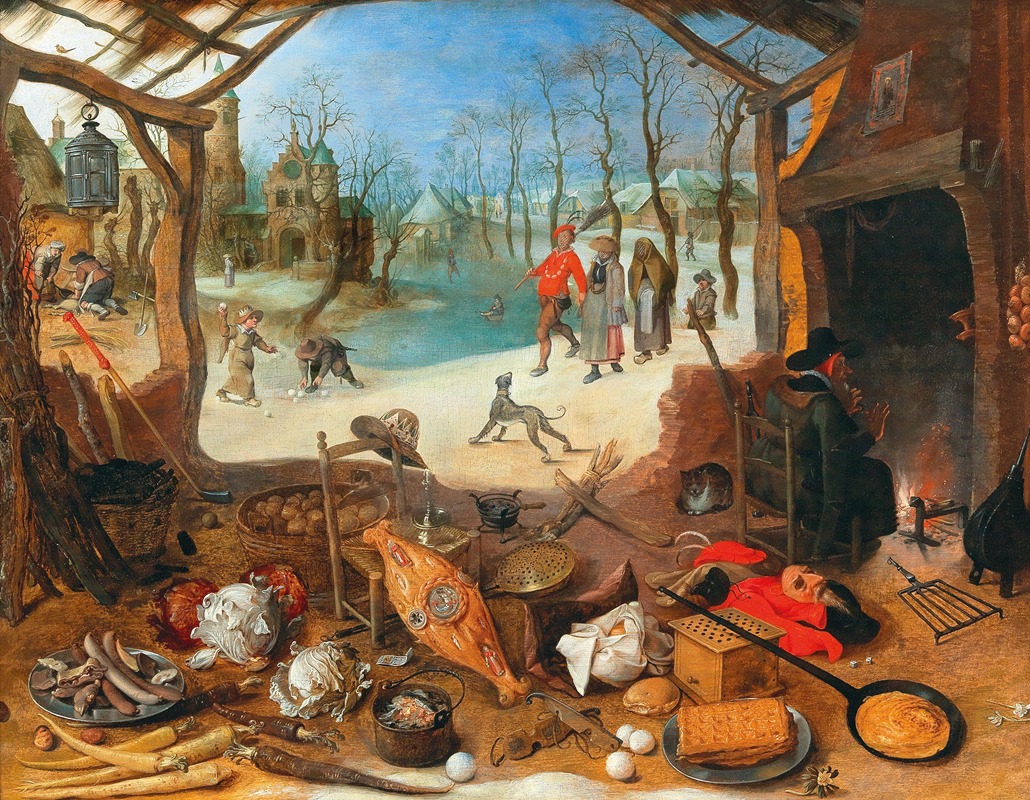 An Allegory of Winter — Sebastian Vrancx