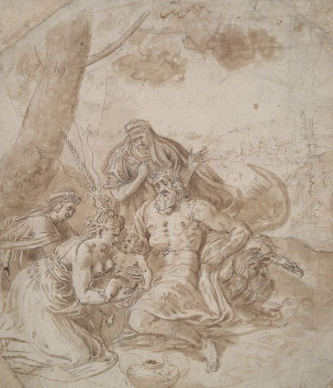 Birth of Bacchus by Франс Флорис — digital art print download