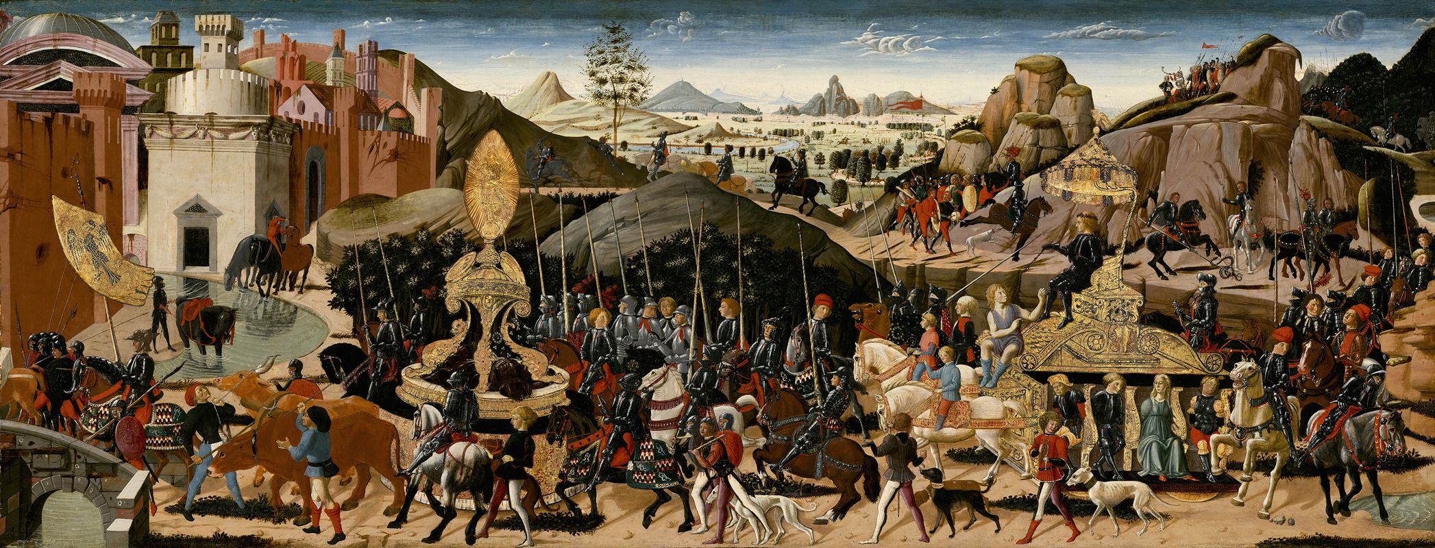 The Triumph of Camillus — Biagio d'Antonio and Workshop