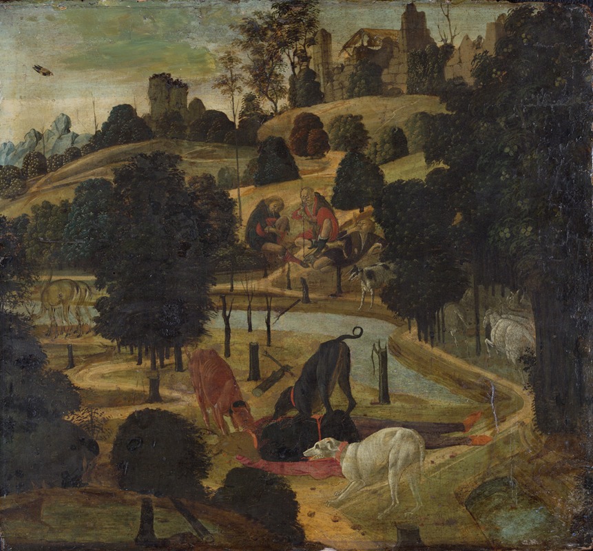 The Death of Actaeon — Якопо дель Селлайо