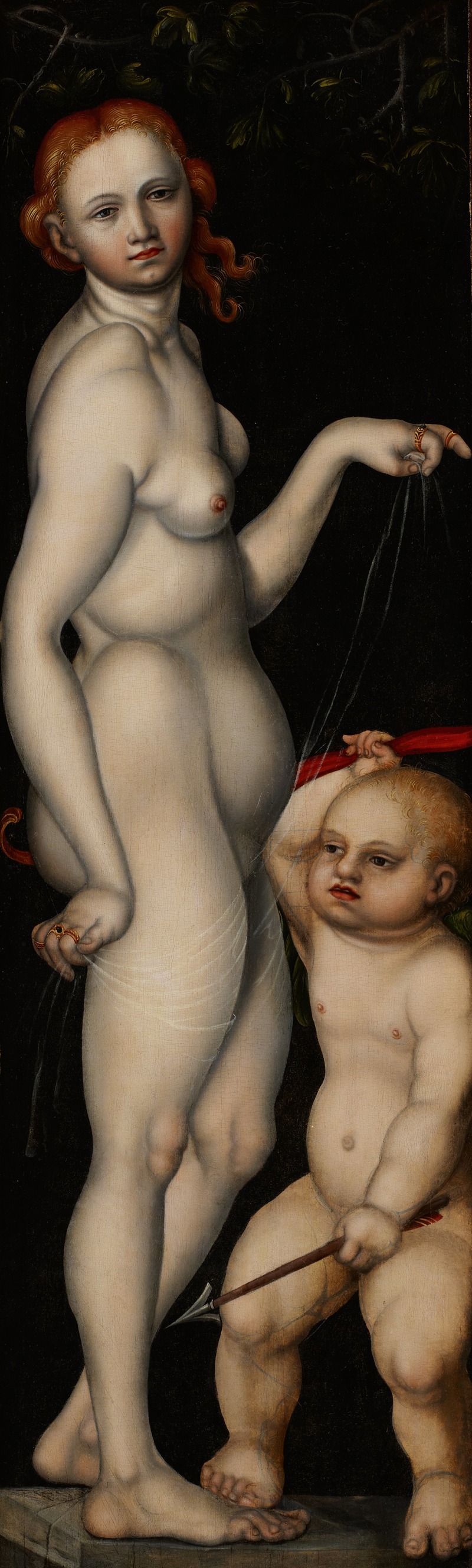 Venus and Cupid by Monogrammist HB with the Griffin's Head, c. 1529 — digital art print download