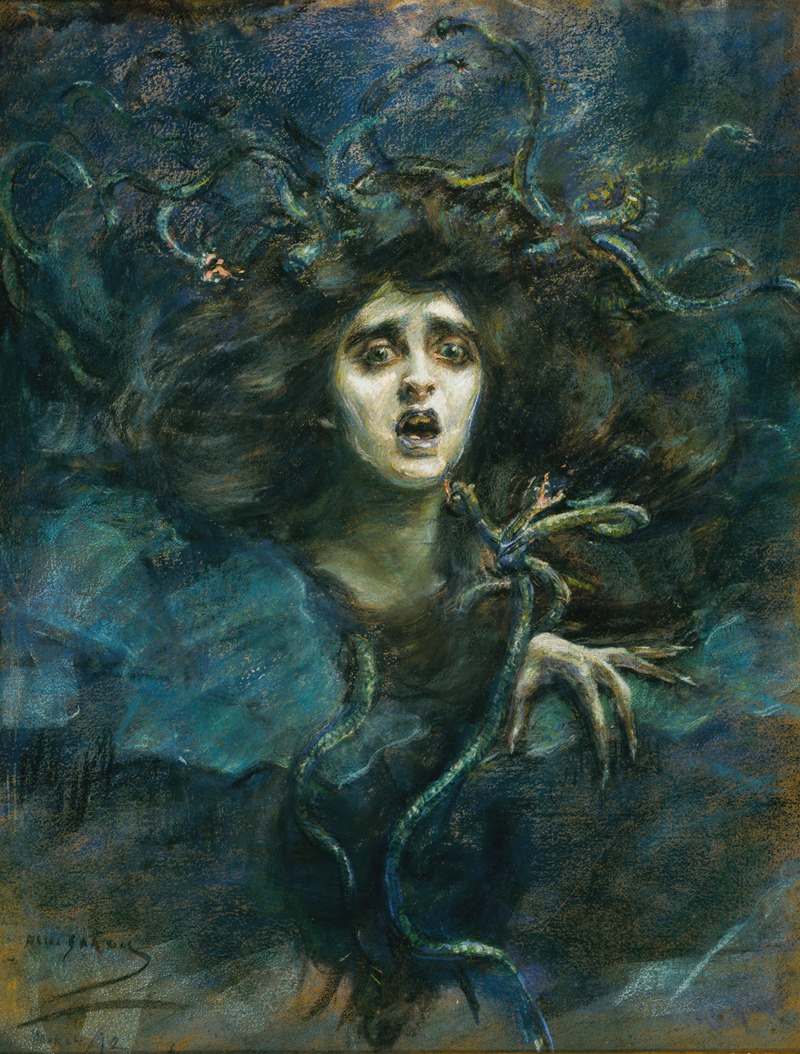 Medusa (Laura Dreyfus Barney) — Alice Pike Barney