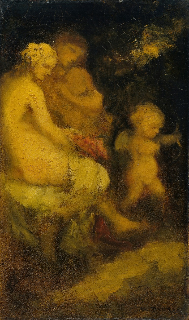 The Education of Cupid — Narcisse-Virgile Diaz de La Peña