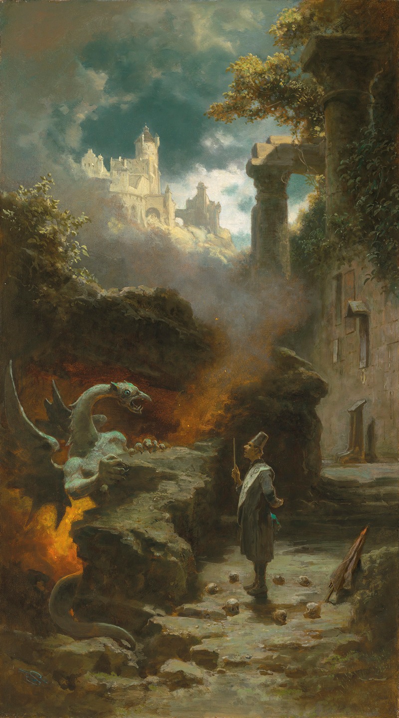 Der Hexenmeister (The Sorcerer) — Carl Spitzweg