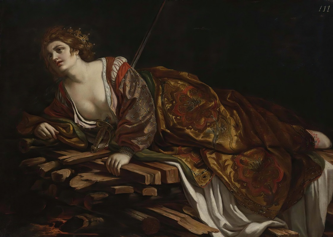 The Death Of Dido — Follower of Guercino