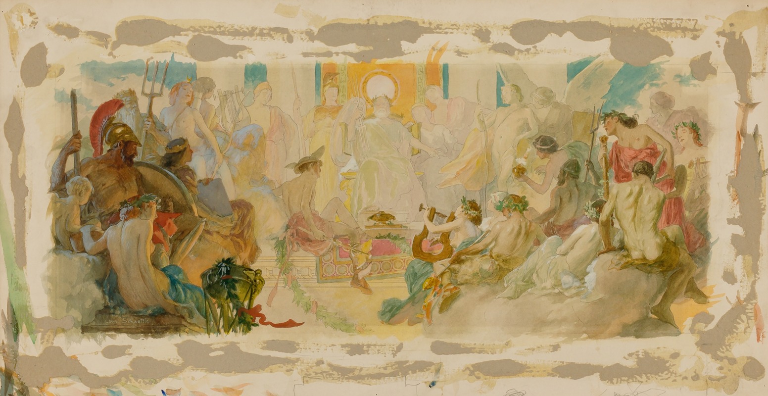 Conclave of the Gods — Louis Schaettle