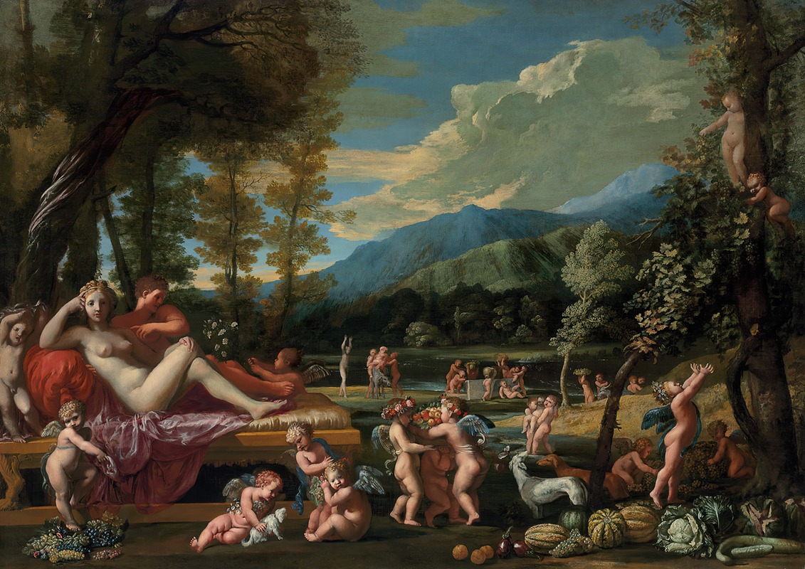 An Allegory Of Autumn — Pietro Testa